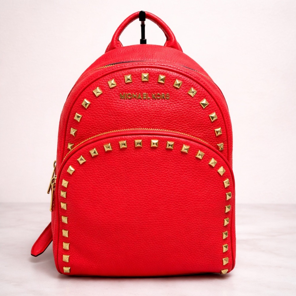 Michael Kors Scarlet Backpack with Gold Accents - Picture 3 of 5